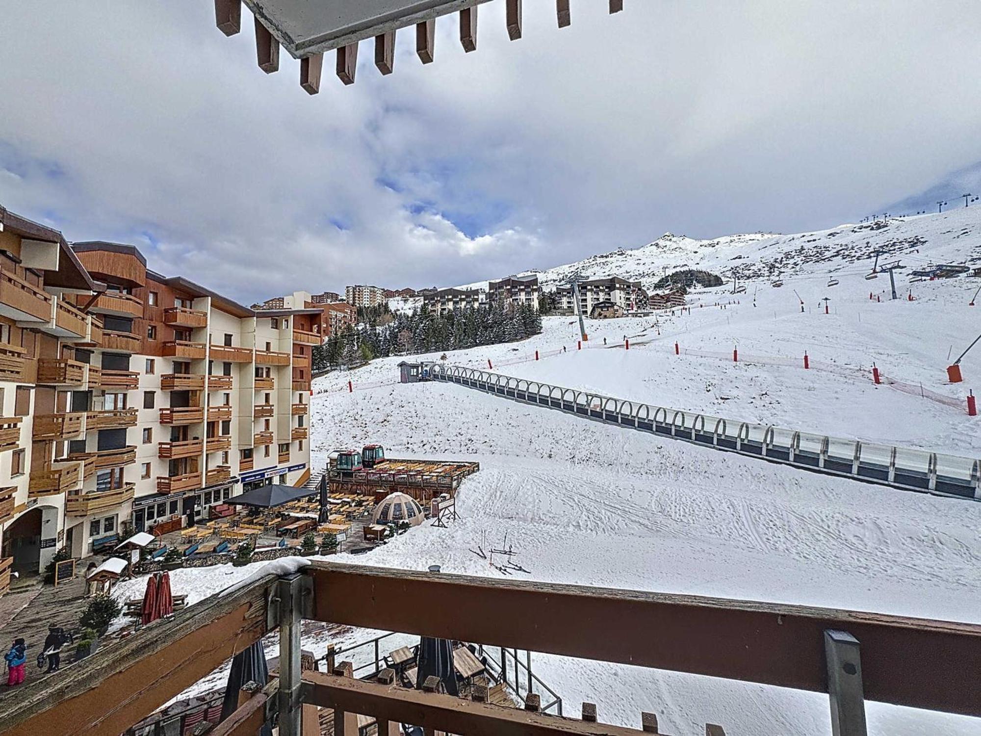 Les Menuires : Ski Aux Pieds, 4 Pers, Animaux Admis, Parking Gratuit - Fr-1-178-398 Apartment Сен-Мартен-дьо-Белвил Екстериор снимка