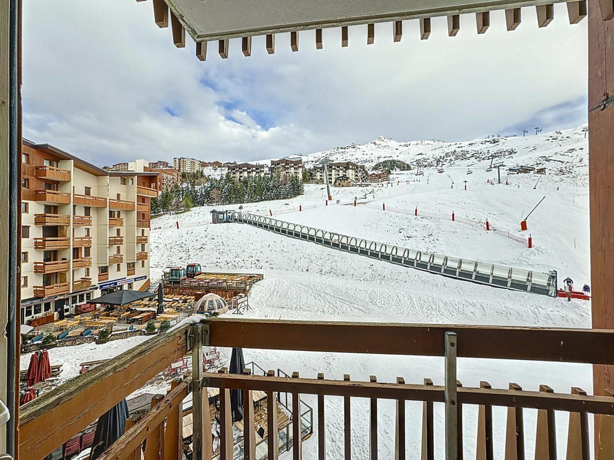 Les Menuires : Ski Aux Pieds, 4 Pers, Animaux Admis, Parking Gratuit - Fr-1-178-398 Apartment Сен-Мартен-дьо-Белвил Екстериор снимка